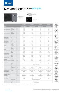 Monobloc GT - Heating - ENG