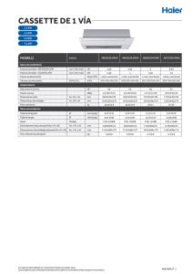 Cassete 1 Vía Multisplit