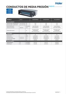 Conducto Media Presión Multi 2025 - ESP