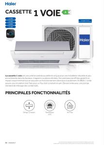 Cassette 1 Voie Monosplit - Com. - FR