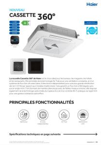 Cassette 360 Monosplit - Com. - FR
