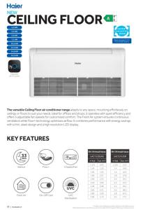 Ceiling Floor Monosplit - Com. - ENG