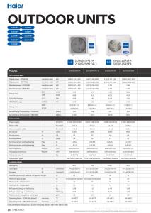 Outdoor Units Multisplit - Com. - ENG