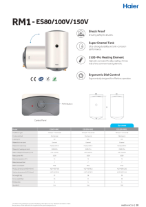 EWH RM1 - Heating - ENG