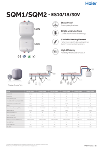 EWH SQM1/SQM2 - Heating - ENG