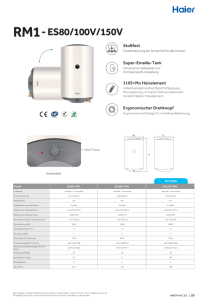 EWH RM1 - Heizung – DE